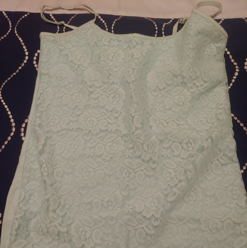 Two camisoles.